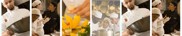 Kitchen Academy Students.